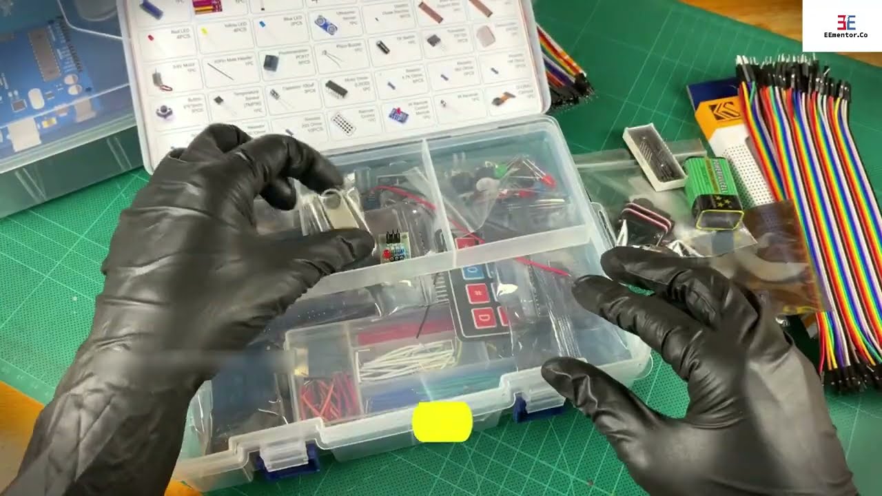 EEmentor.co ESP32 IoT Complete Starter Kit | Compatible with Arduino IDE | (+150 Components)