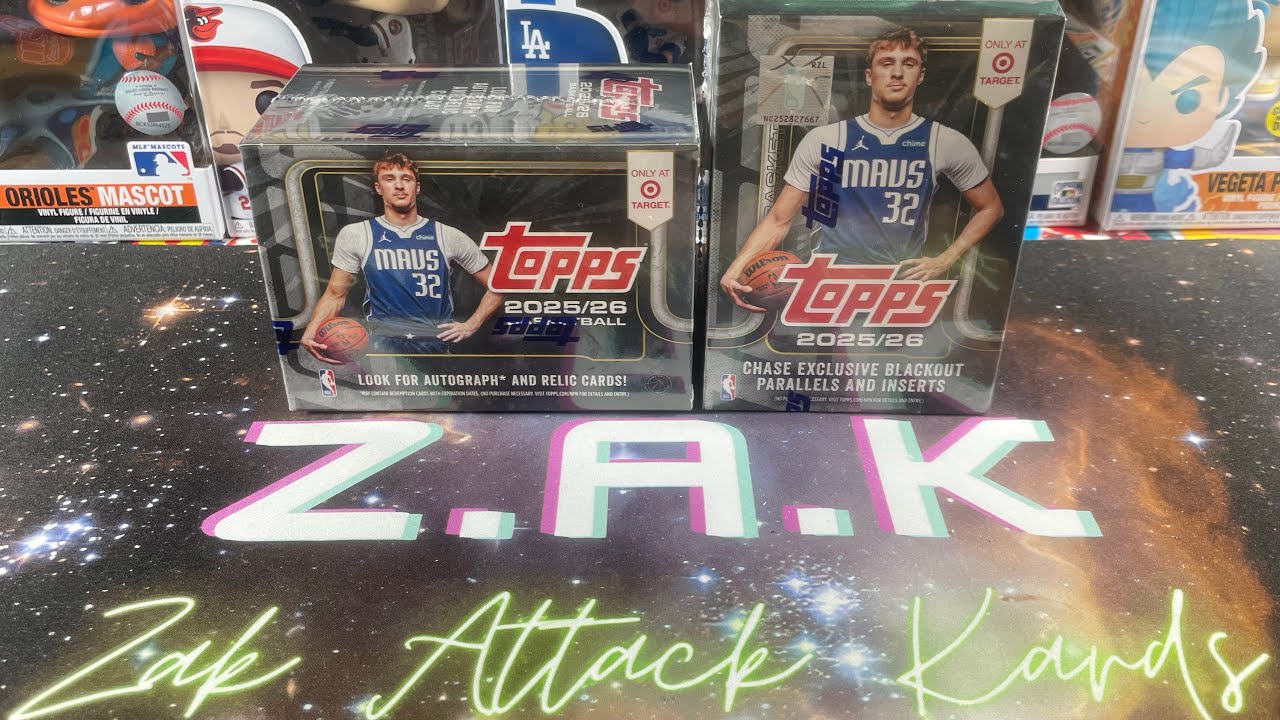 Overproduction Alert! | 2025-26 Topps Basketball Target Exclusive Blaster Opening and Review!