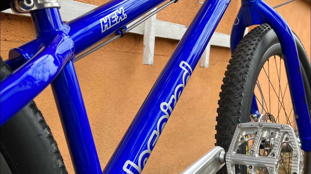 Kohlwheelz ride the Inspired Hex in Saalfeld Pösneck Biketrial Trials