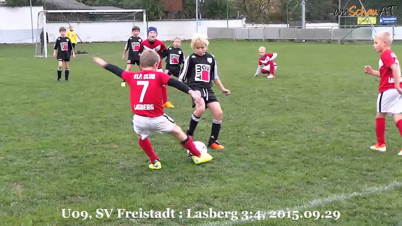 Derbytime der Fussballknirpse von Freistadt und Lasberg