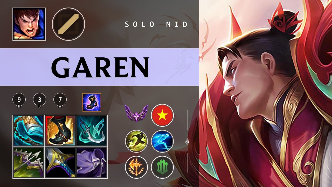 Garen Mid vs Viktor - VN Master Patch 26.03