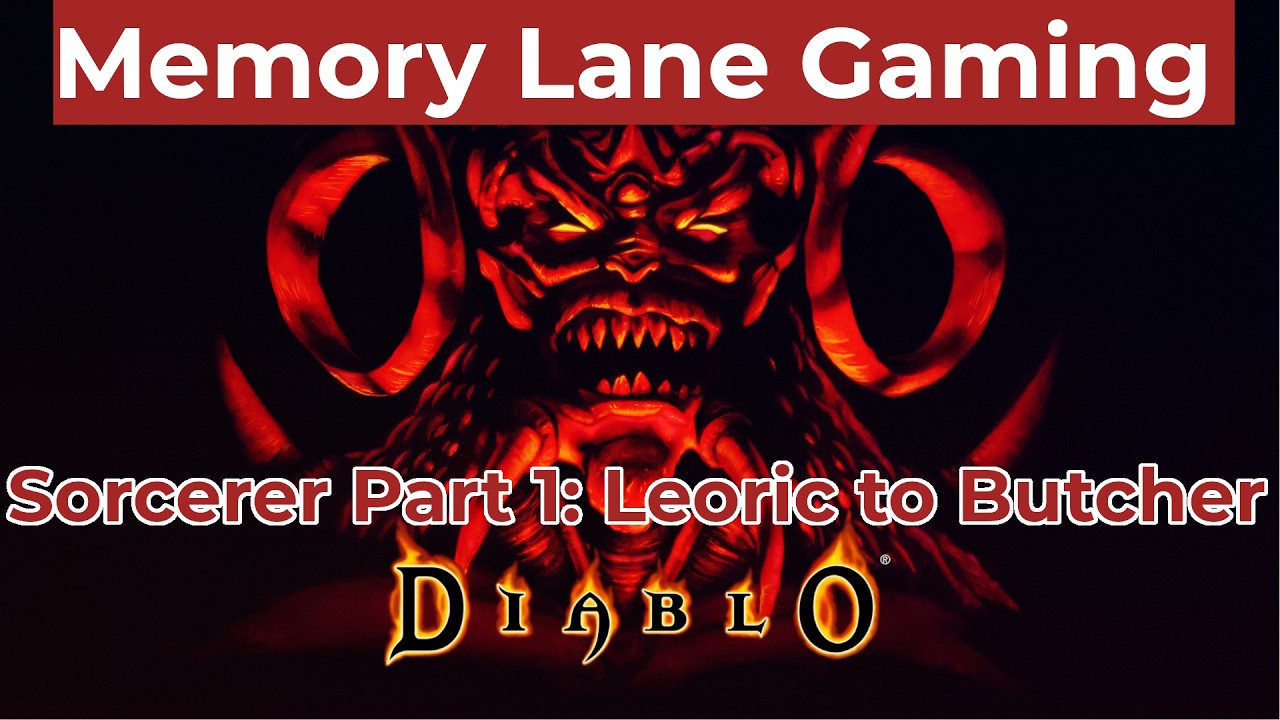 Memory Lane Gaming - Diablo 1 DevilutionX - Sorcerer NC Longplay - Part 01 - Butcher to Leoric