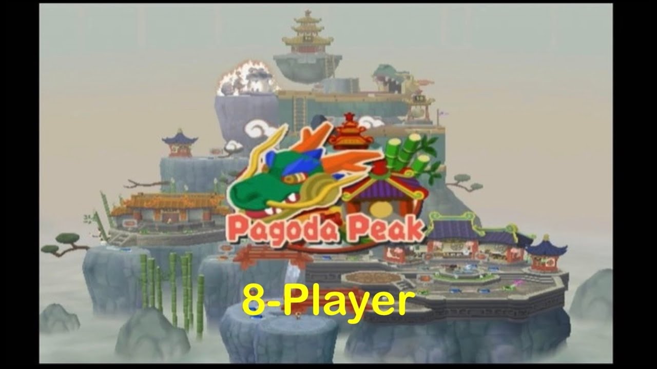 Mario Party 7: 8-Player Pagoda Peak (30 Turns)