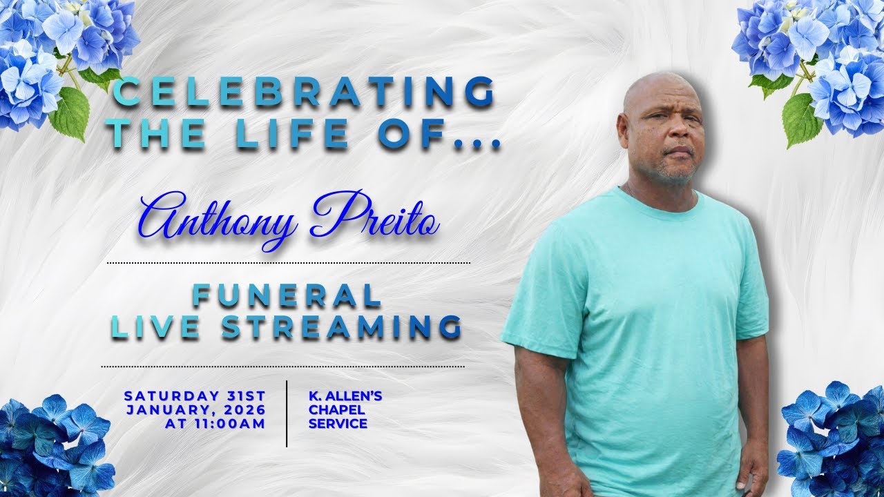 Celebrating the life of Anthony Preito.