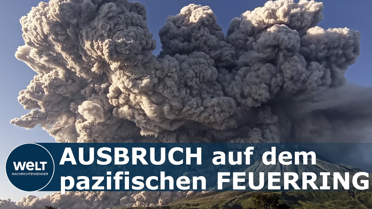 INDONESIEN: 13 Eruptionen – Sinabung-Vulkan erneut ausgebrochen
