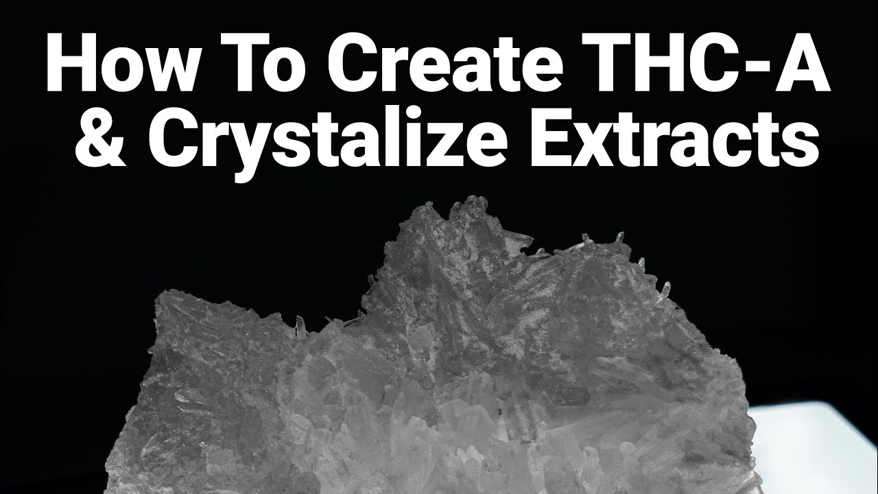 How To Make THC-A Diamonds and Crystallize Extracts