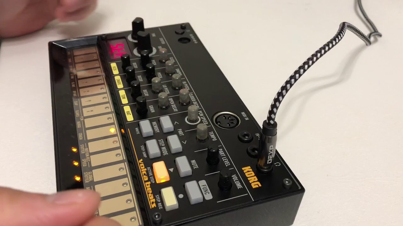 Korg Volca Beats demo
