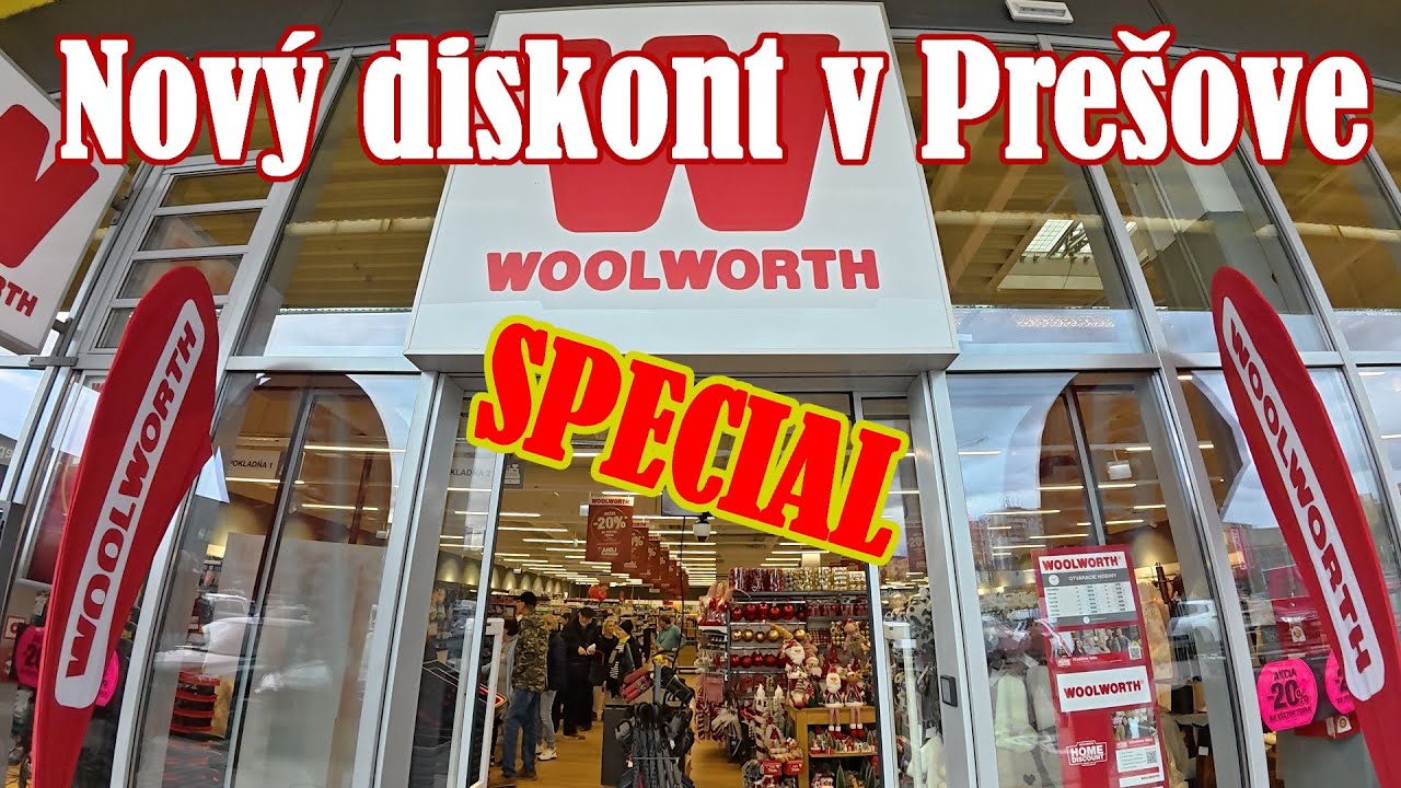 Woolworth–čo ponúka nový obchod? Ceny, interiér, moje dojmy! Oplatí sa tam ísť? Hit alebo prepadák?
