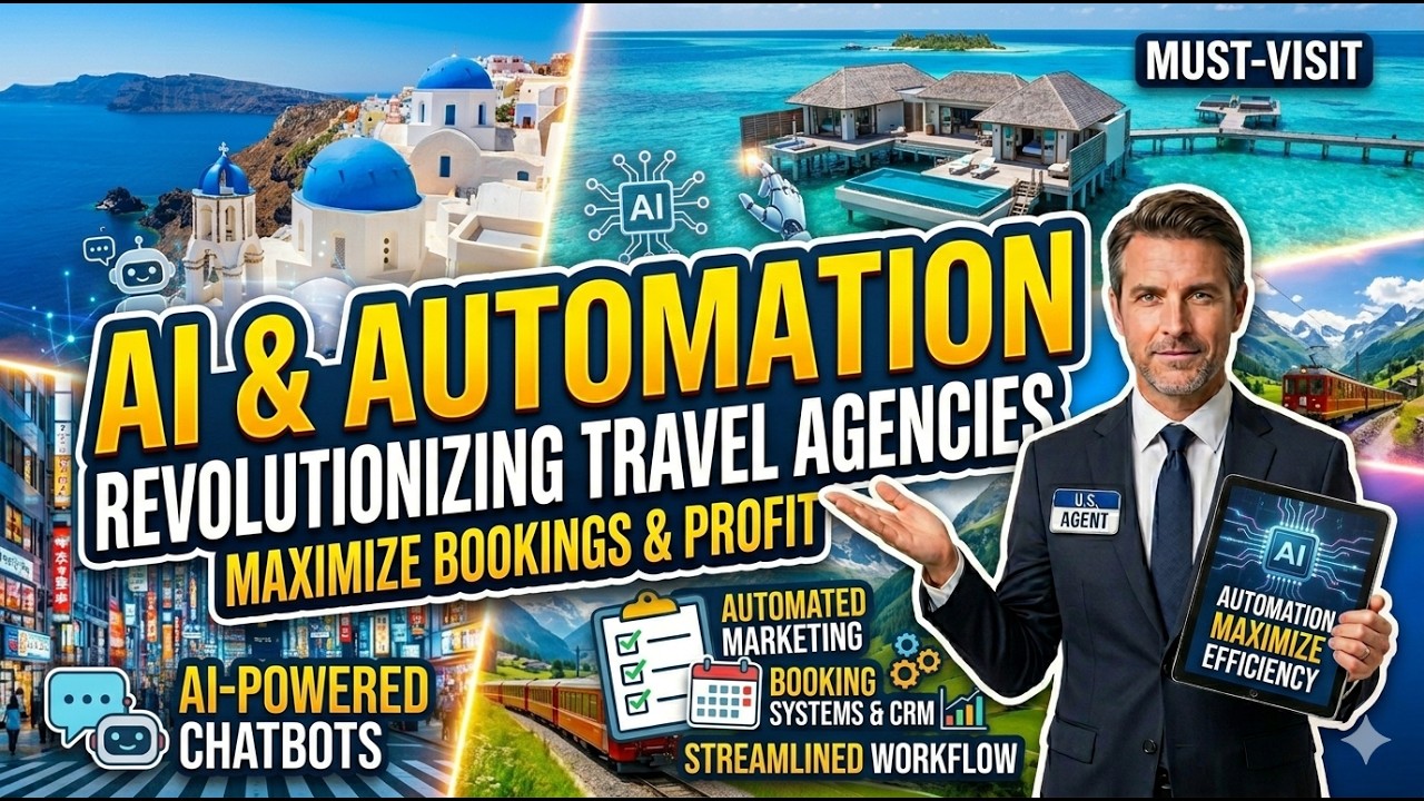 How To Use AI and Automation for Travel Agency Business