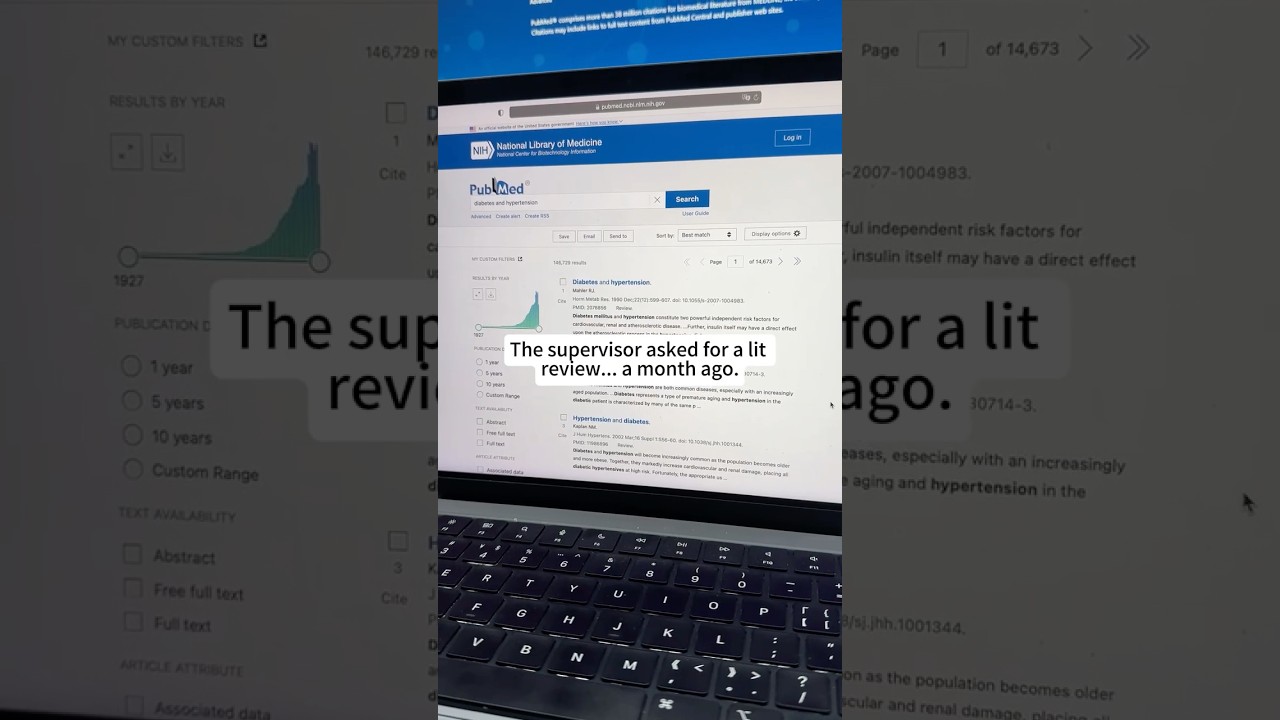 Life-saving website for medical students #pubmedai #pubmed #medicalresearch #literaturereview