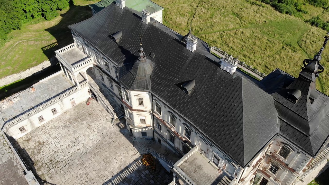 Poznaj Kresy zamek w Podhorcach z nieba