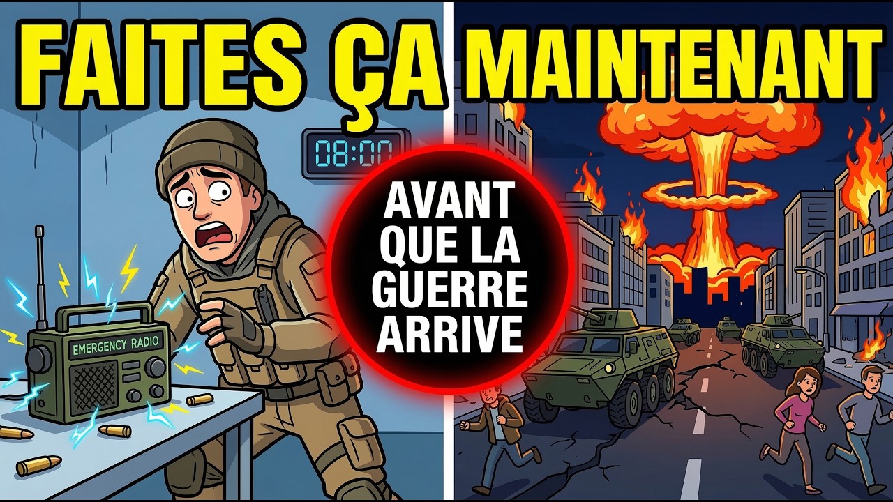 Si la guerre arrive ce soir — faites ces 8 choses d’abord