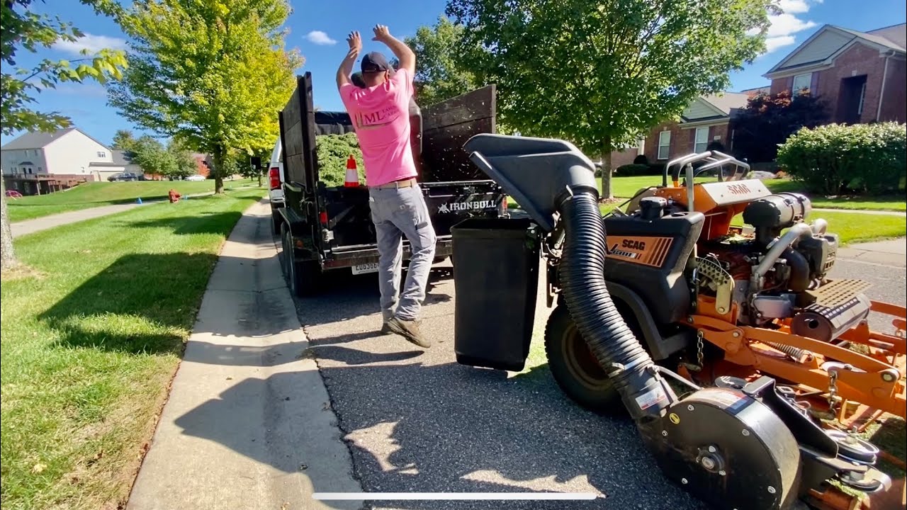 Bagging 8 Days of Growth | Scag V-Ride 2 | Grass Cutting | Lawn Mowing | Raw Footage