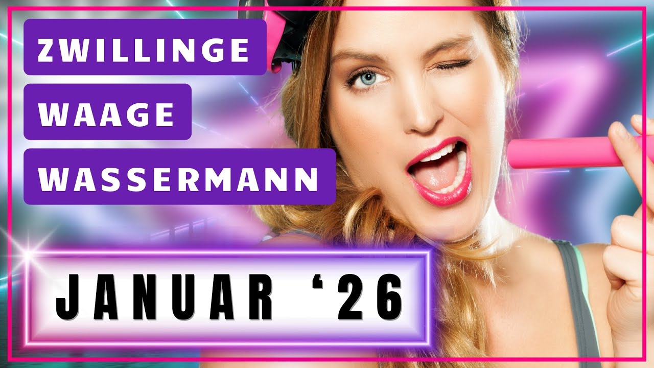 Aus die Maus!? 😱 Tarot Januar 2026 🔮 Zwillinge Waage Wassermann ✨