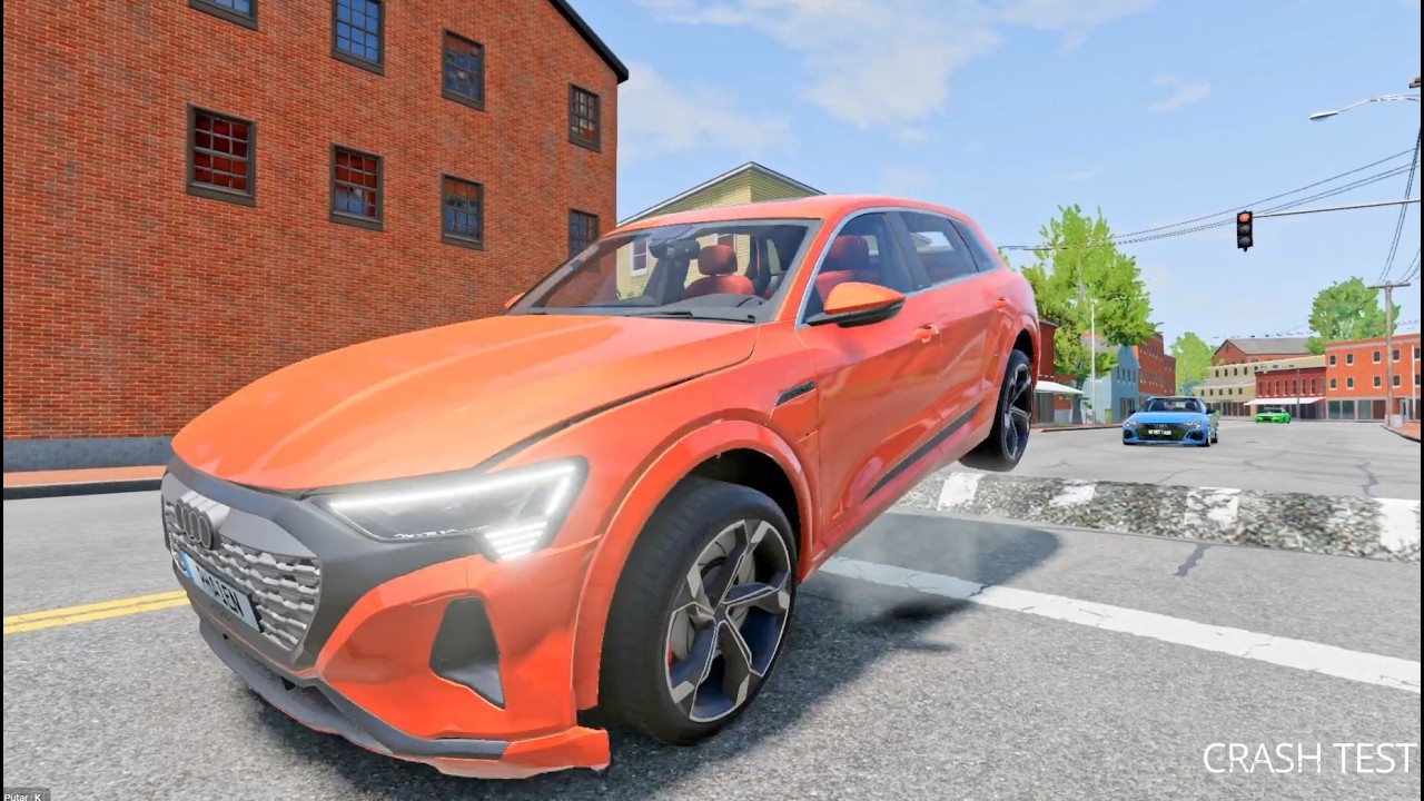 MOBIL VS SPEEDBUMP #96 - BeamNG.Drive 0.38