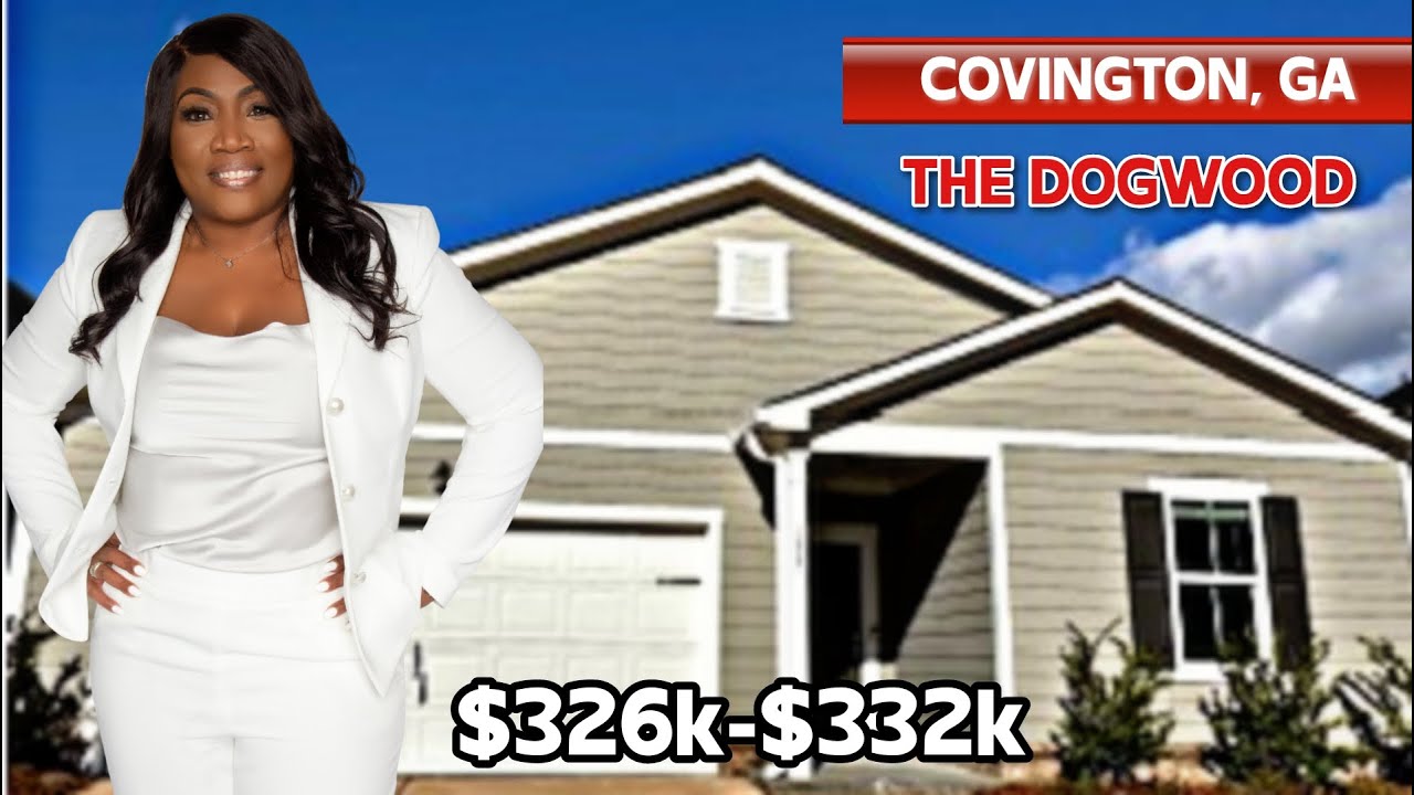 Brand-New Ranch Home Covington, GA- $326K-1654 SQ. FT.