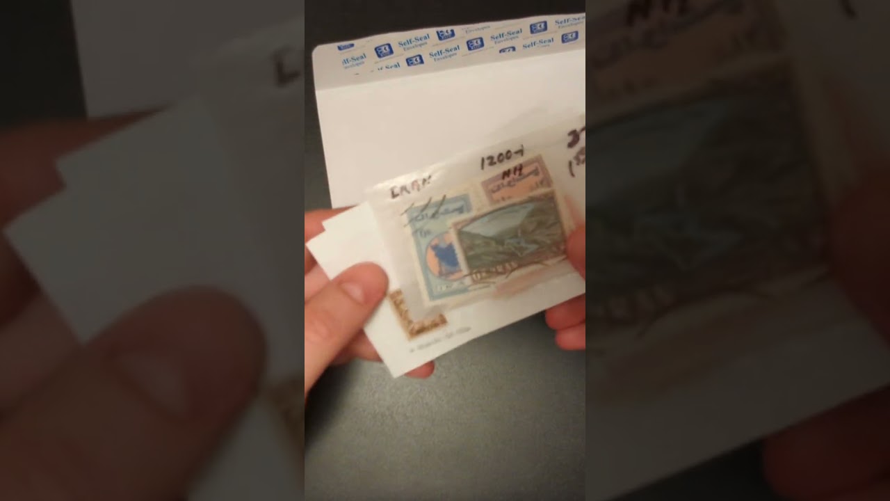 Unboxing a Vintage Stamp Collection #philately #stamps