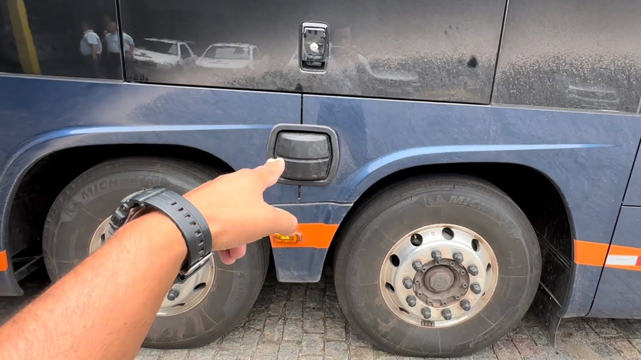 O NOVO ONIBUS K500 DA SCANIA AGORA TEM OS SENSORES DE PONTO CEGO!!!