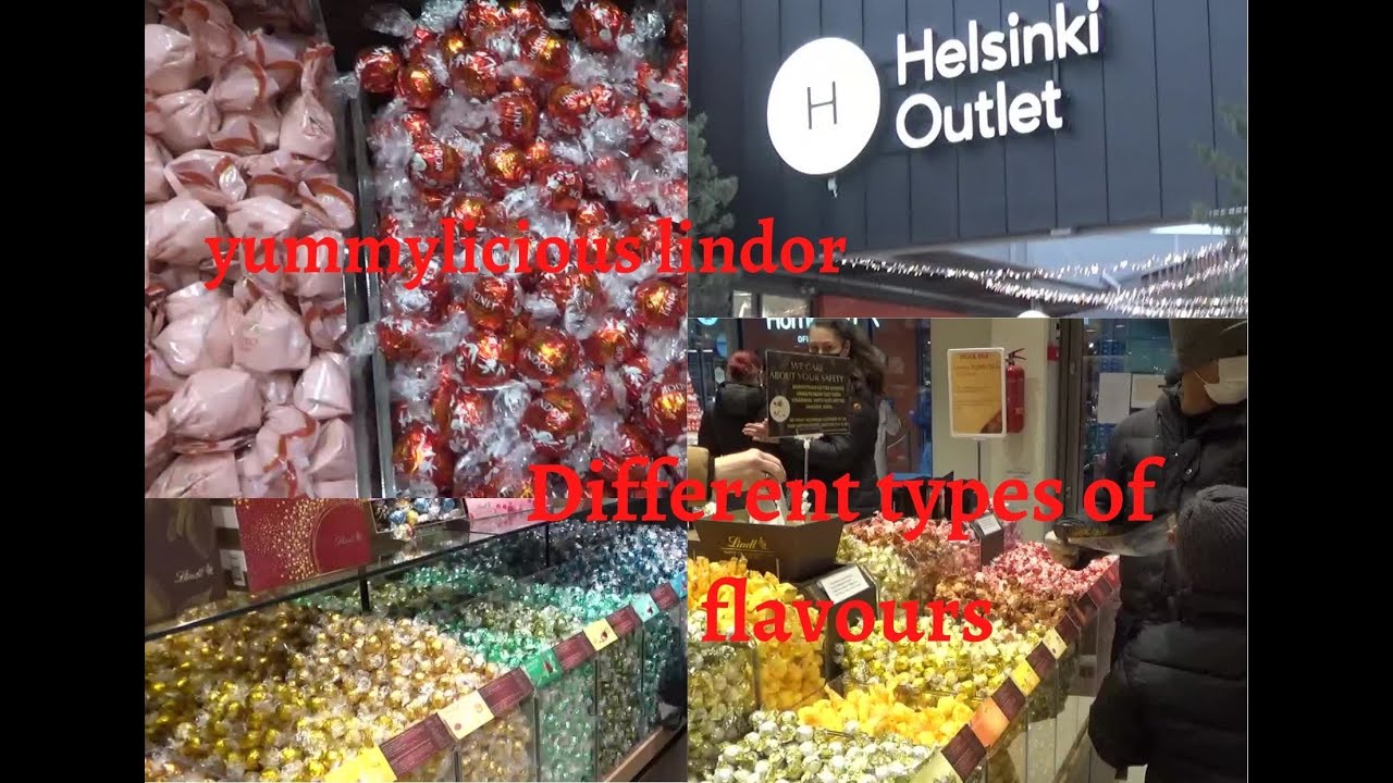 LINDT LINDOR CHOCOLATE II LOVE FOR CHOCOLATEII HELSINKI OUTLET II STORE IN HELSINKI II