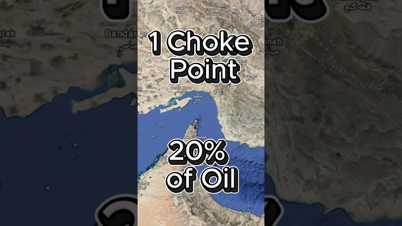 The Strait of Hormuz: One Choke Point. 20% of Oil.