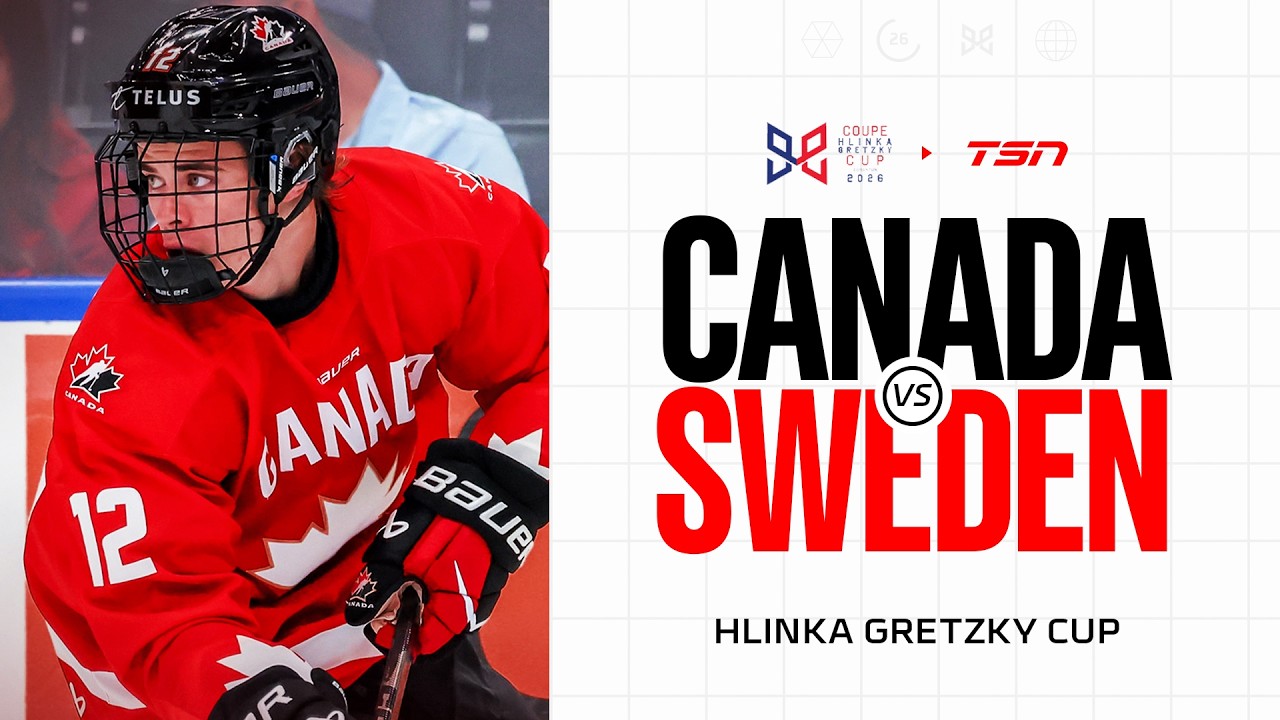 Canada vs. Sweden Full Highlights | 2026 Hlinka Gretzky Cup