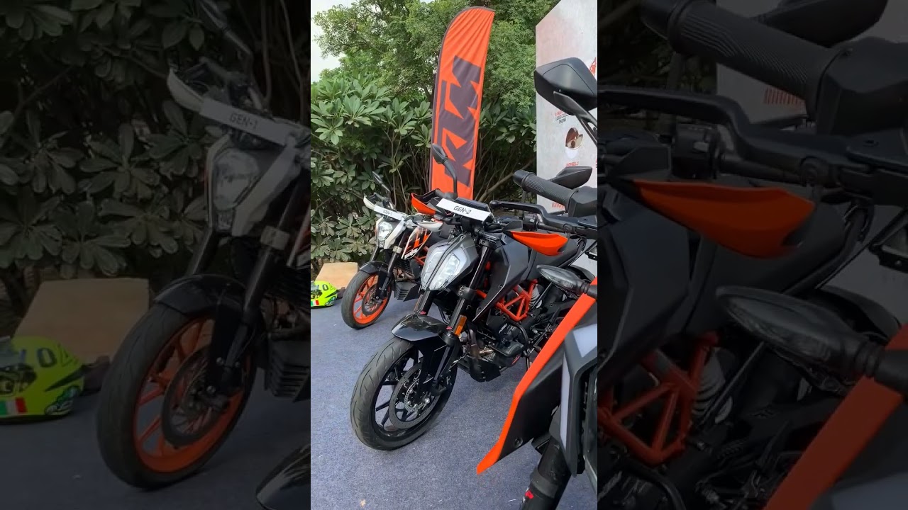 Gen-1, Gen2, or Gen3 . Which one is your pick?... #duke390 #ktm #ktmbike