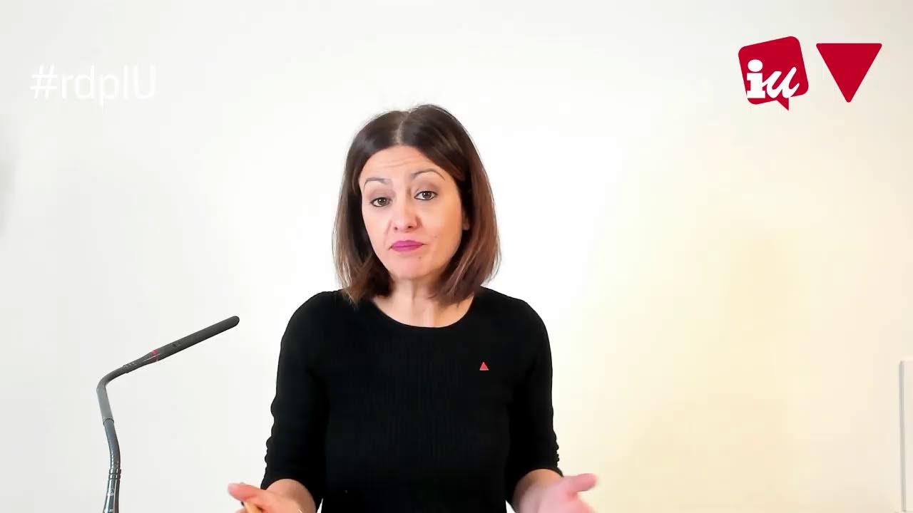 Rueda de prensa con Sira Rego