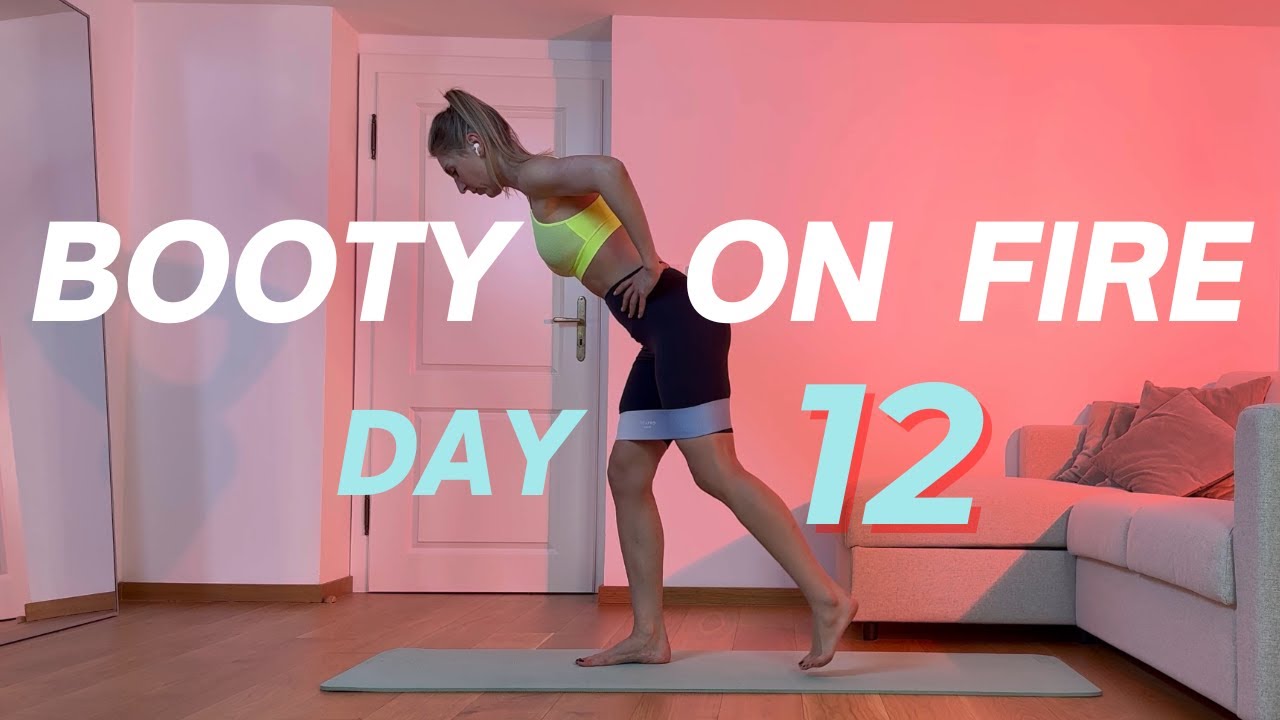 10 Min BOOTY ON FIRE Band Workout 🔥 Grow Your Glutes Fast (Day 12)