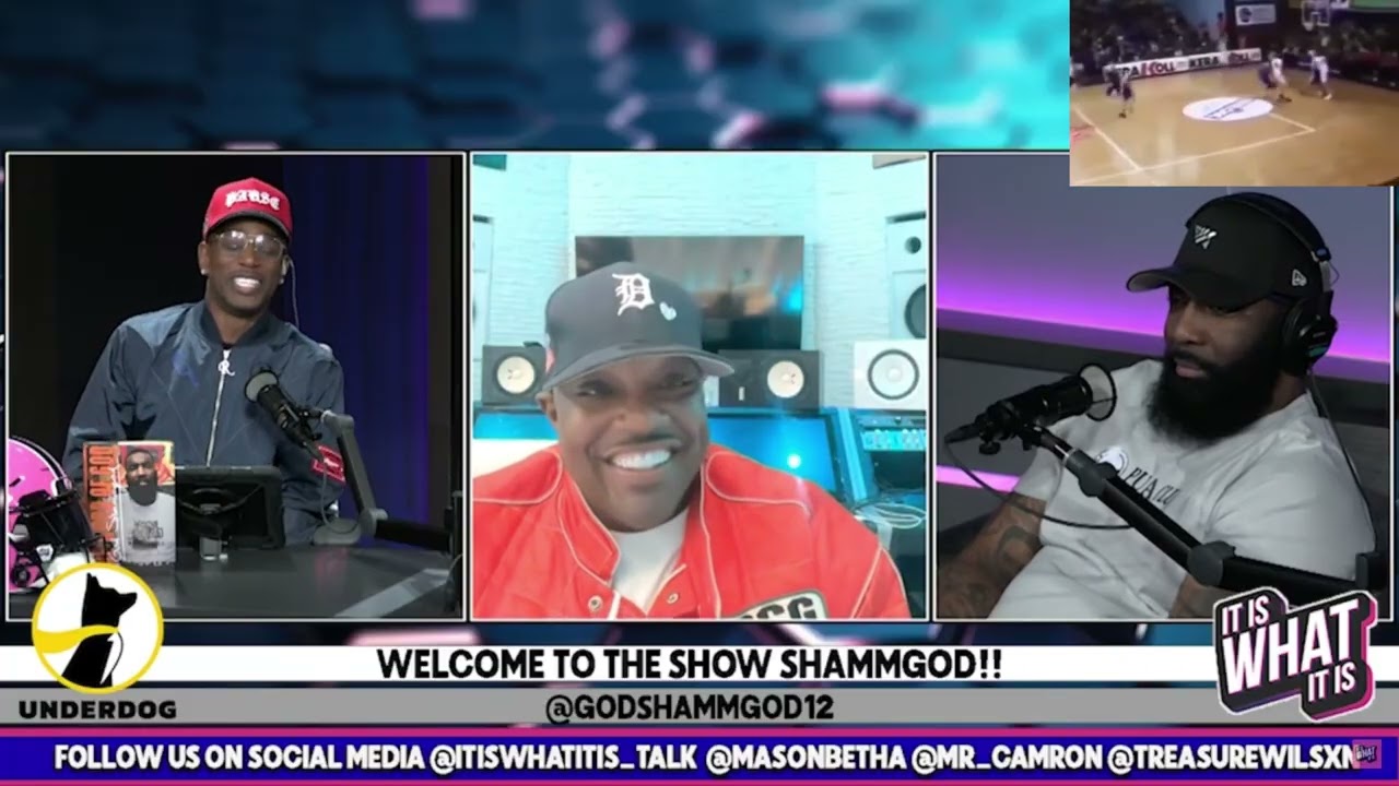 Cam&rsquo;ron, Ma$e & God Shammgod Tell Untold Harlem Stories | Hoops, Rap & 90s NYC Life #itiswhatitis