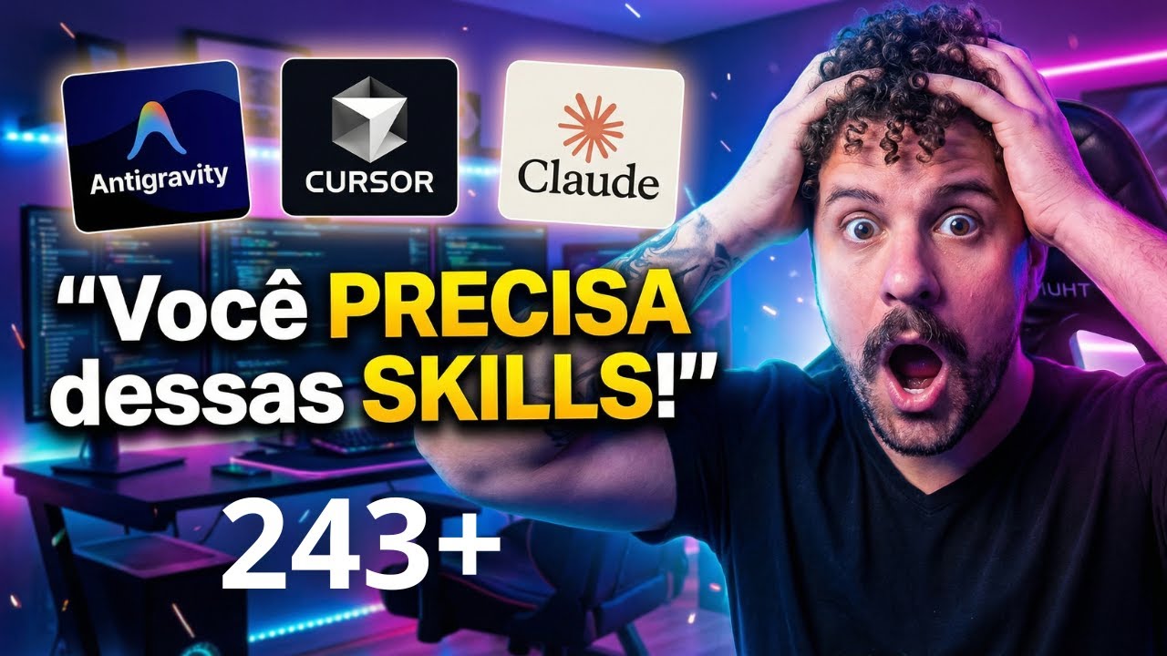 O Google liberou SKILLS INSANAS no Antigravity de GRAÇA