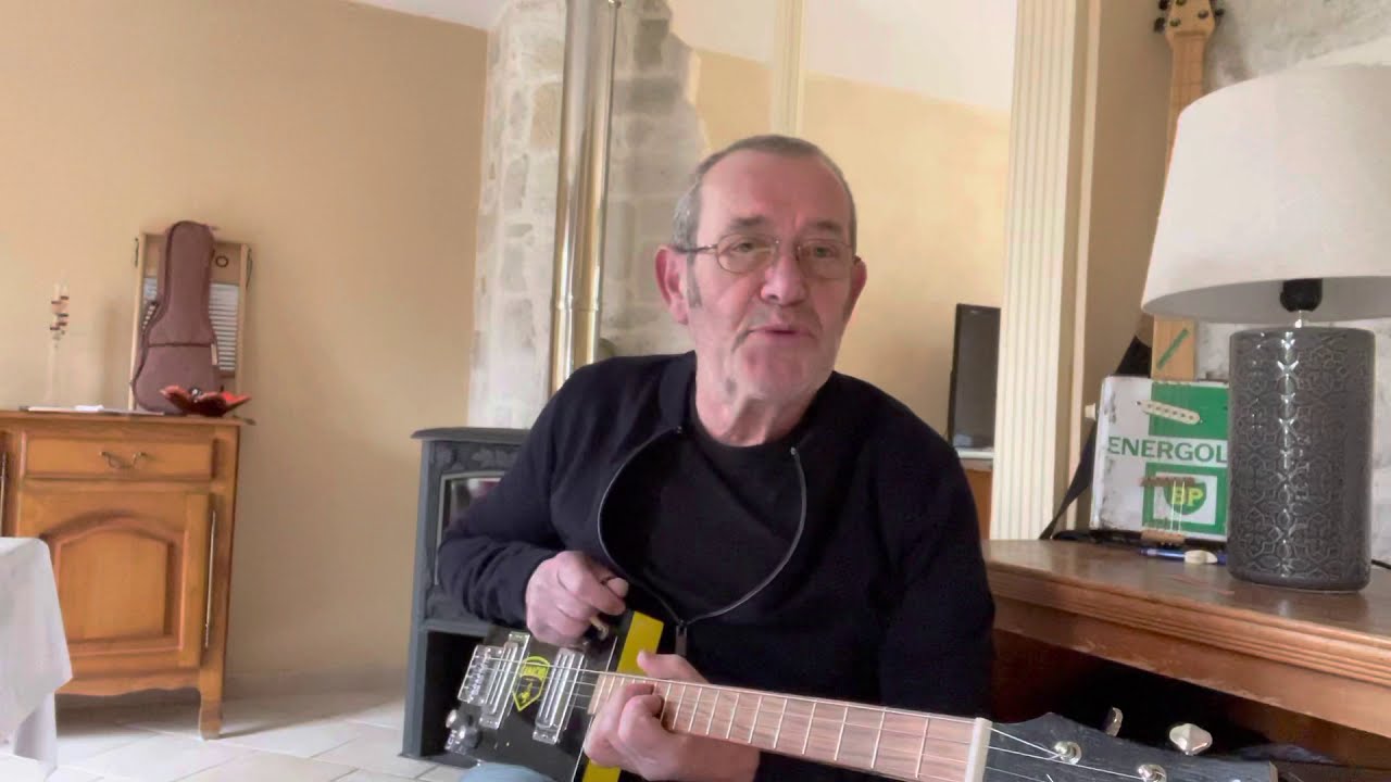 Picking cigarbox guitare