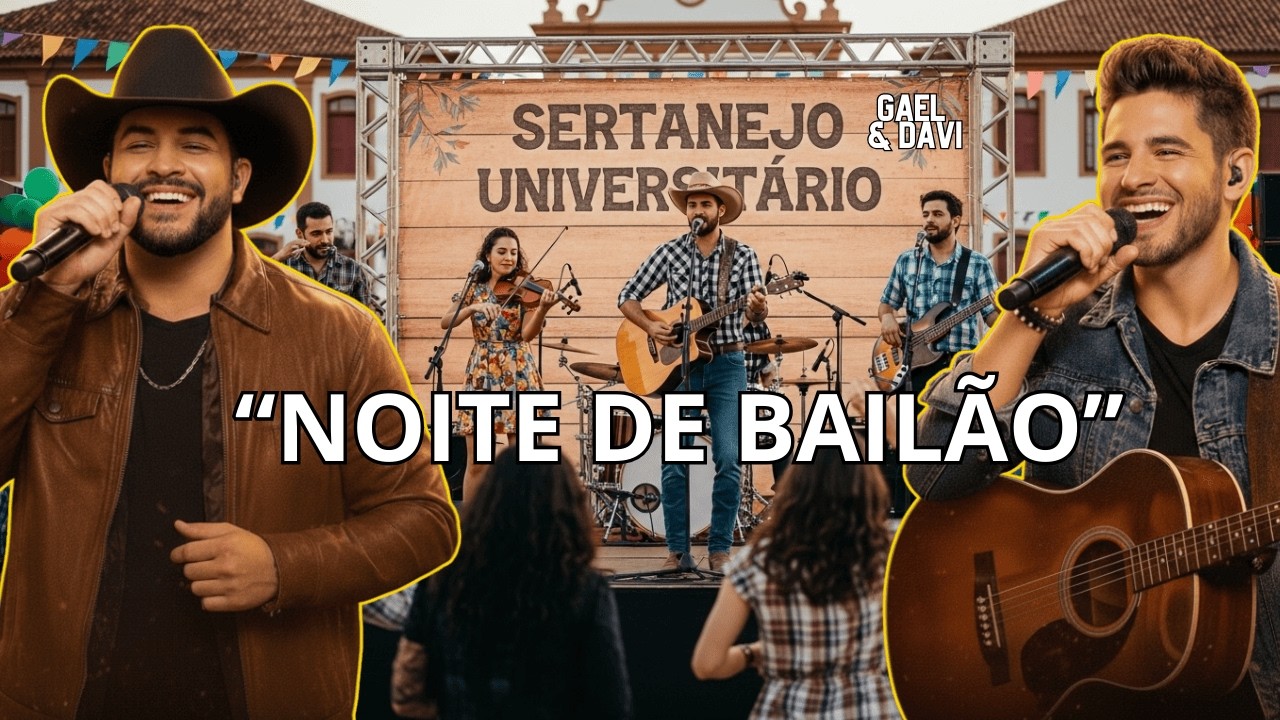 ESSA NÃO DEIXA NINGUÉM PARADO! 🪗 Noite de Bailão - Gael & Davi