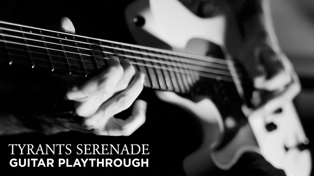 PARADISE LOST - 'Tyrants Serenade' - Gregor Mackintosh Guitar Playthrough