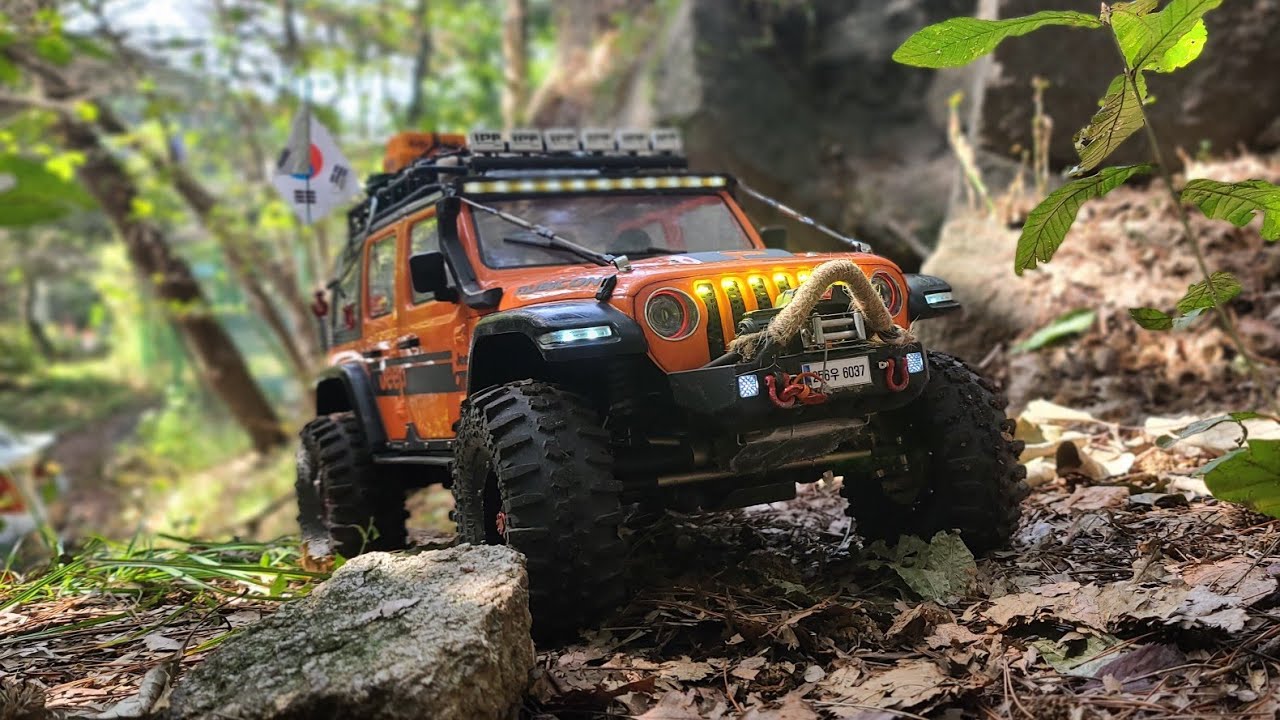 RC VLOG 1/8 YK4082 RUBICON TRAIL Mt.Samsung(안양사)