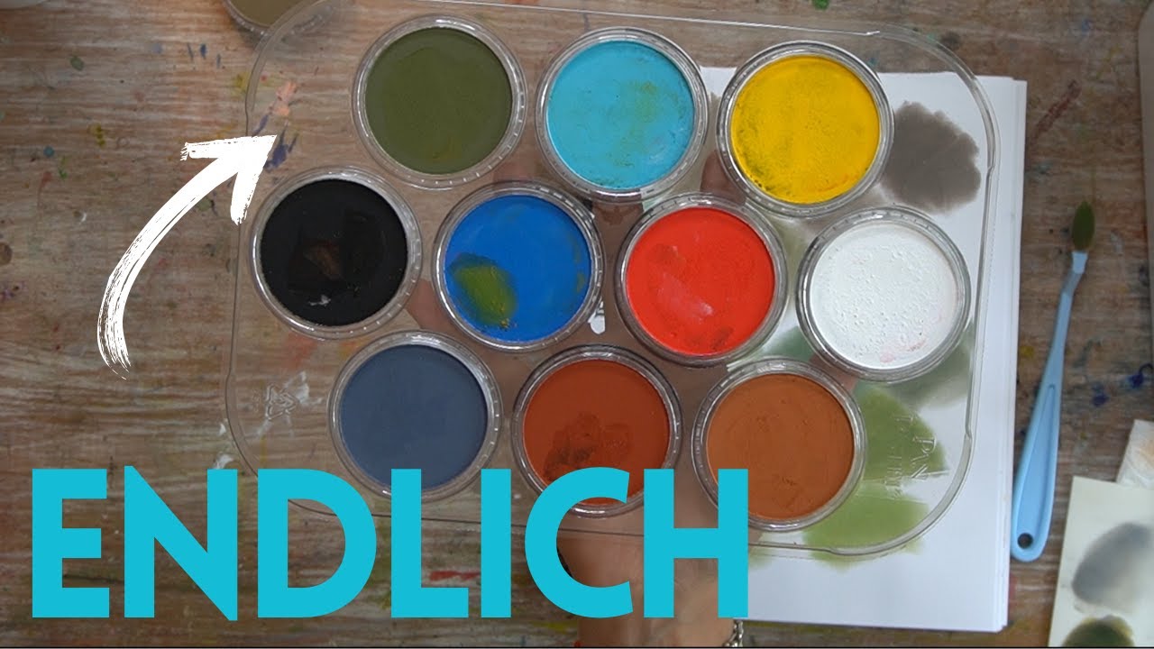 PanPastel Palette - einfach notwendig - auch wenn sie teuer ist...