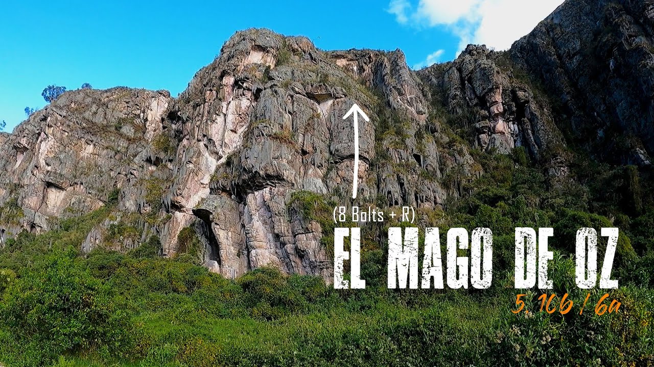 Escalando en Suesca | Colombia | Ruta | El Mago de Oz | 5.10b - 6a