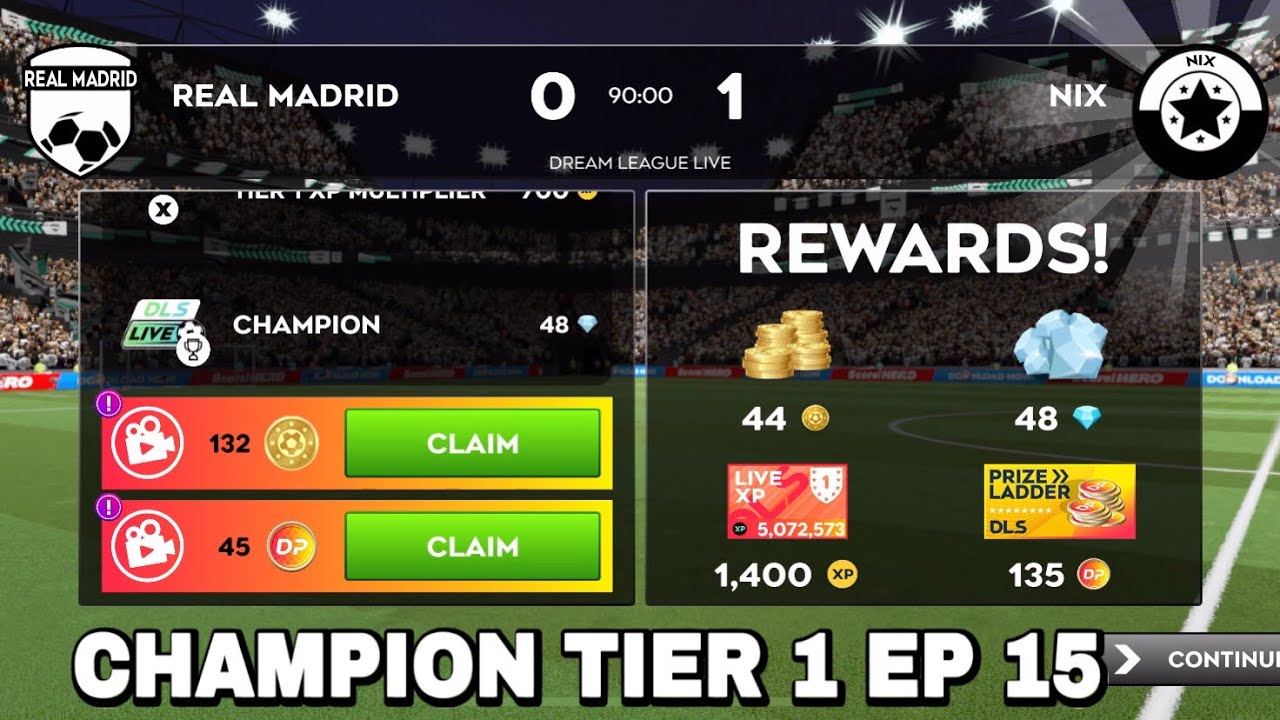 DLS 25 | Champion Tier 1 Ep 15 | (4 Matches)