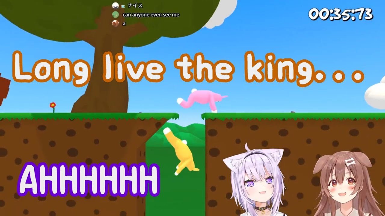 Inugami Korone - Cat Bunny Doggo Bunny(SUPER BUNNY MAN highlights #1)