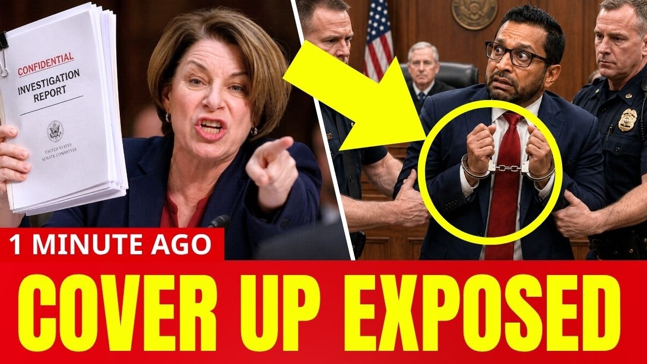Amy Klobuchar DESTROYS Kash Patel As Classified Files Cover-Up EXPLODES!!!
