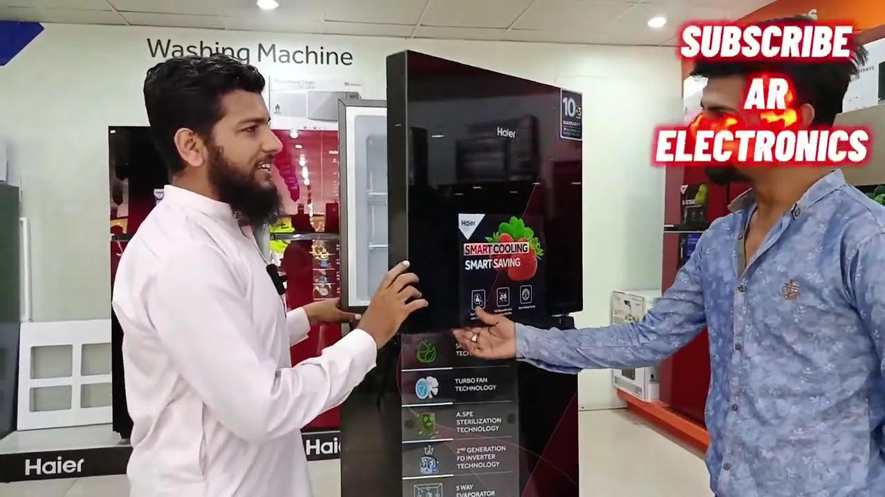 Haier Latest Refrigerator Smart Inverter Series HRF 346 IPR/G ||2024 || AR ELECTRONICS