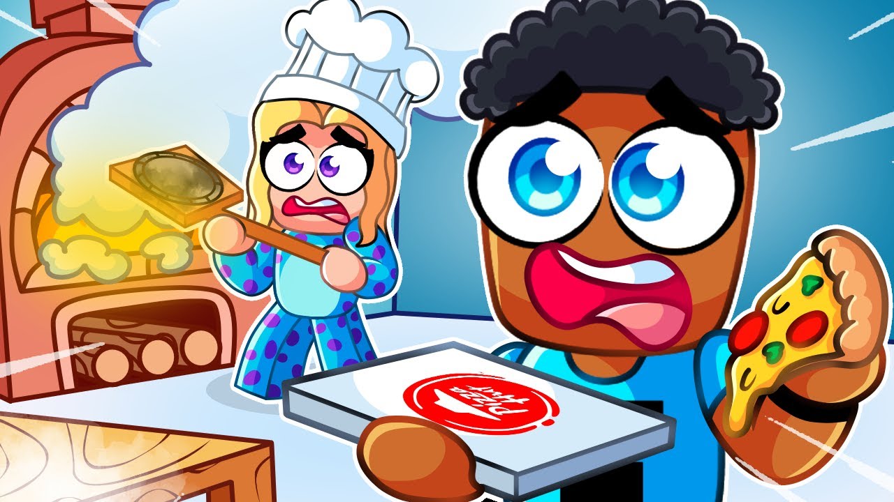 Começamos a TRABALHAR em uma PIZZARIA no Roblox