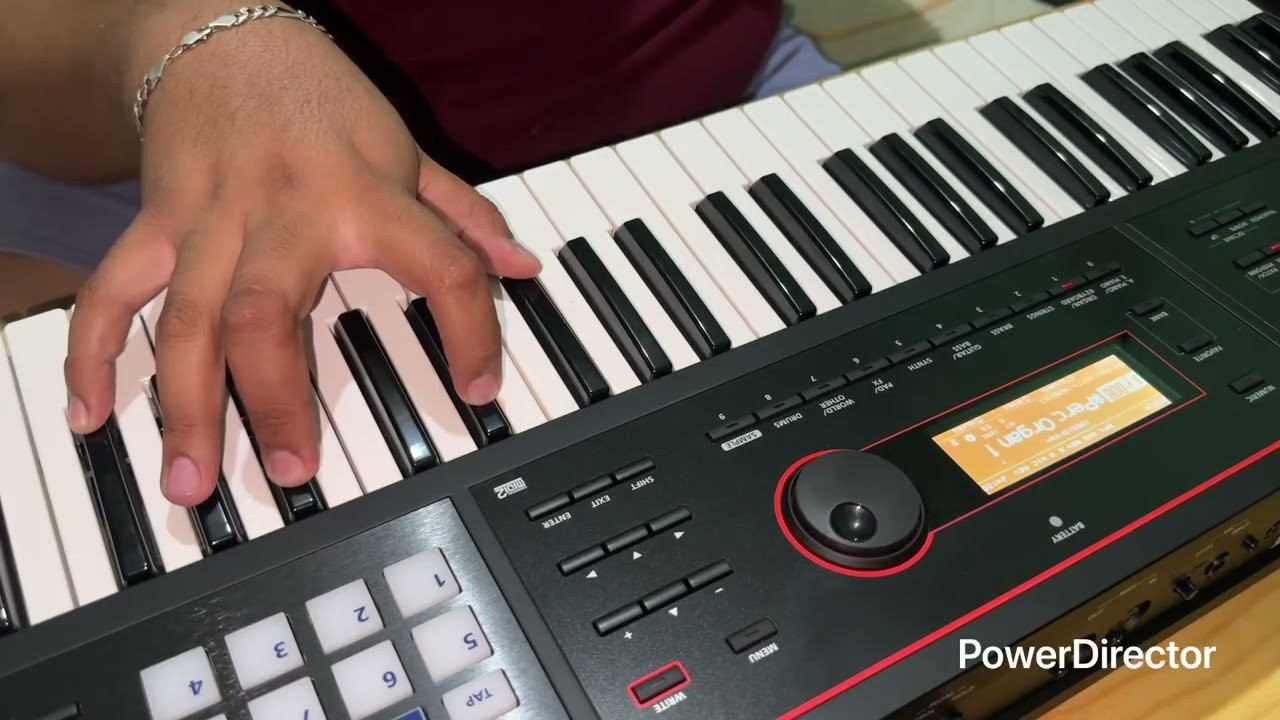 Clavado En Un Bar - Maná (Teclado).