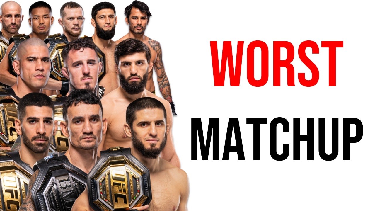 Worst Matchup For Every Pound For Pound Ranked UFC Fighter