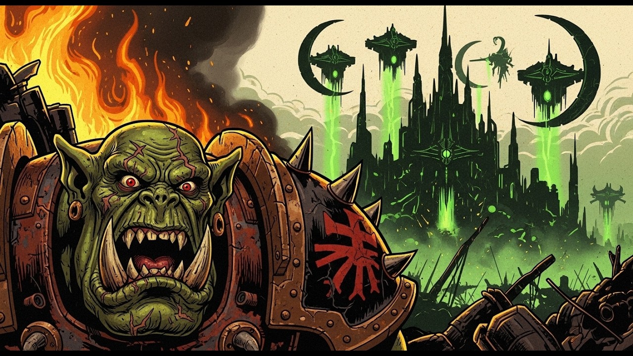 Why Orks Fear Certain Necron Crown Worlds in Warhammer 40K