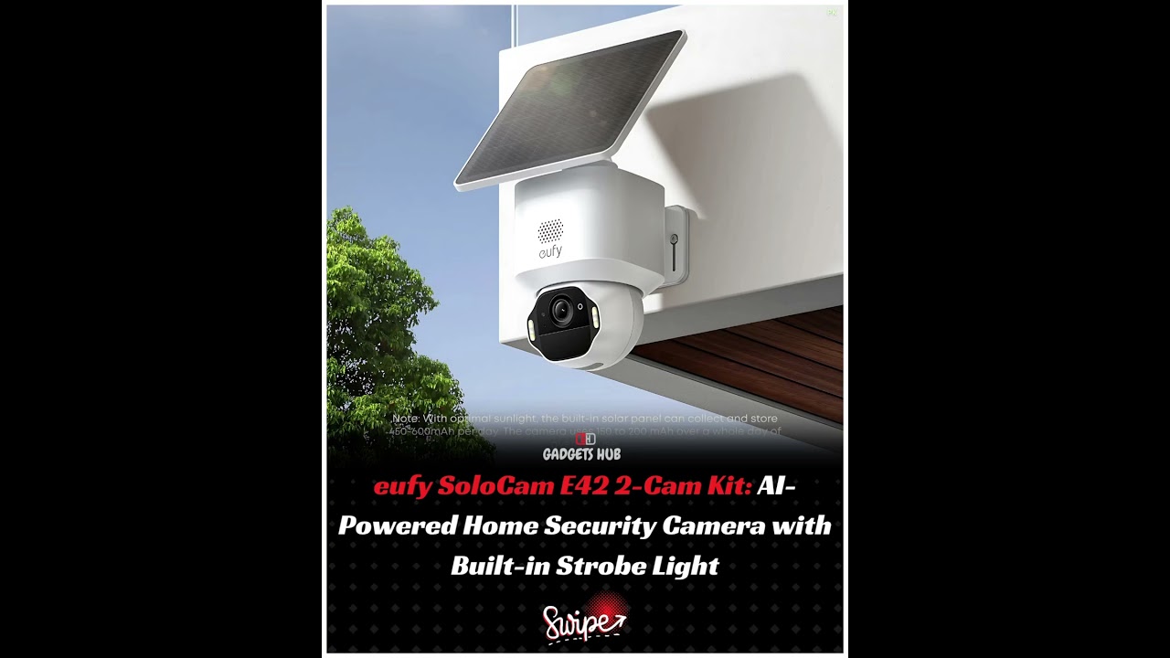eufy SoloCam E42 2-Cam Kit #eufy #security #camera #shortvideo