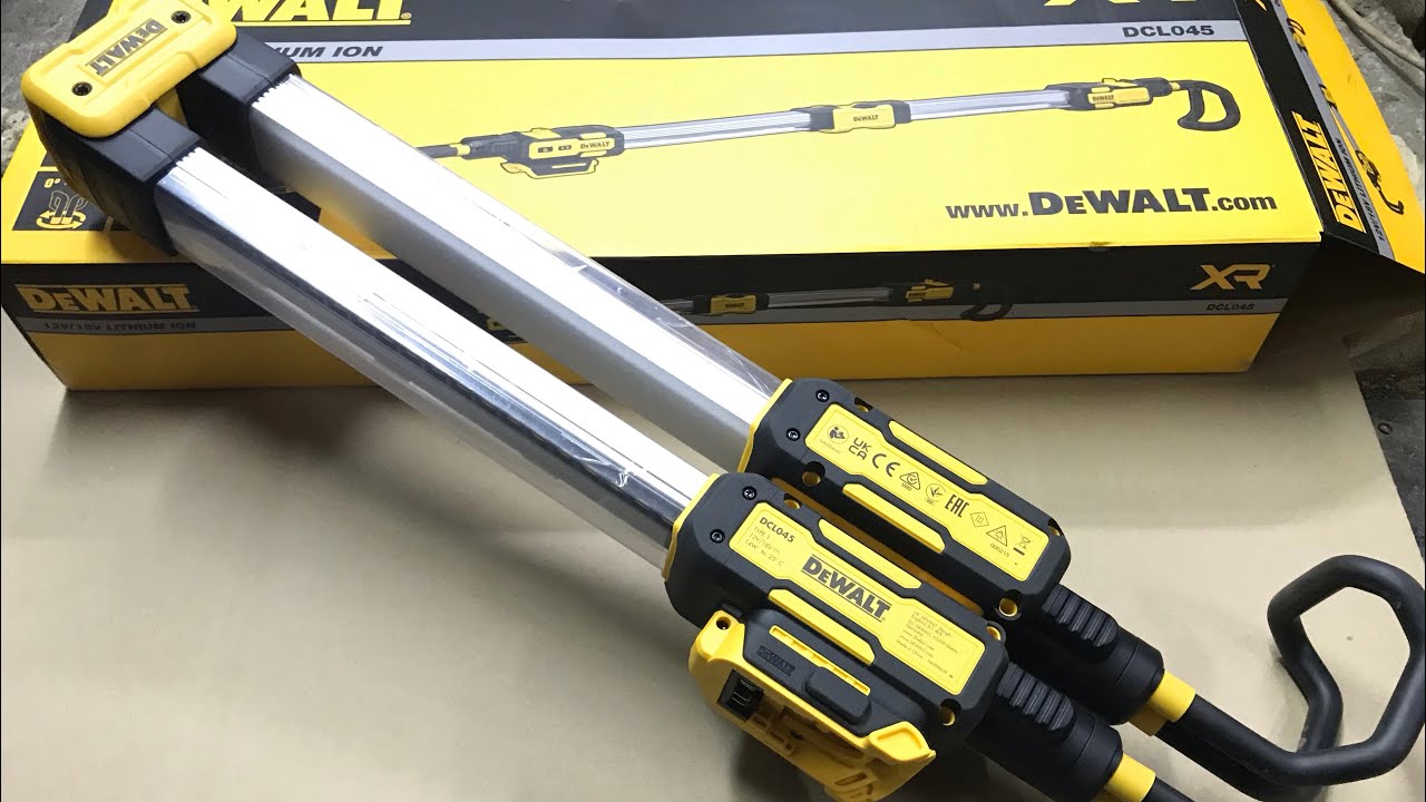 Фонарь DeWalt DCL045 краткий обзор, стоит ли своих денег? #dewalt #dcl045 #dewaltdcl045