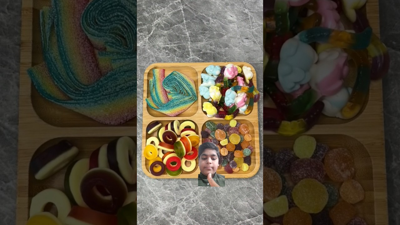 Jelly Platter || Candy Voicer|| #jelly #platterwithsweets #trendingreels #kidsvideos