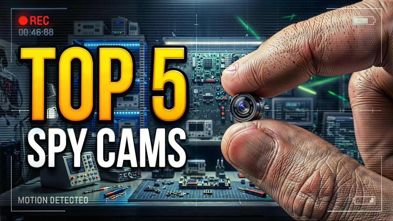 Best 5 Spy Cams 2026 - Top Mini & Hidden Cameras Tested