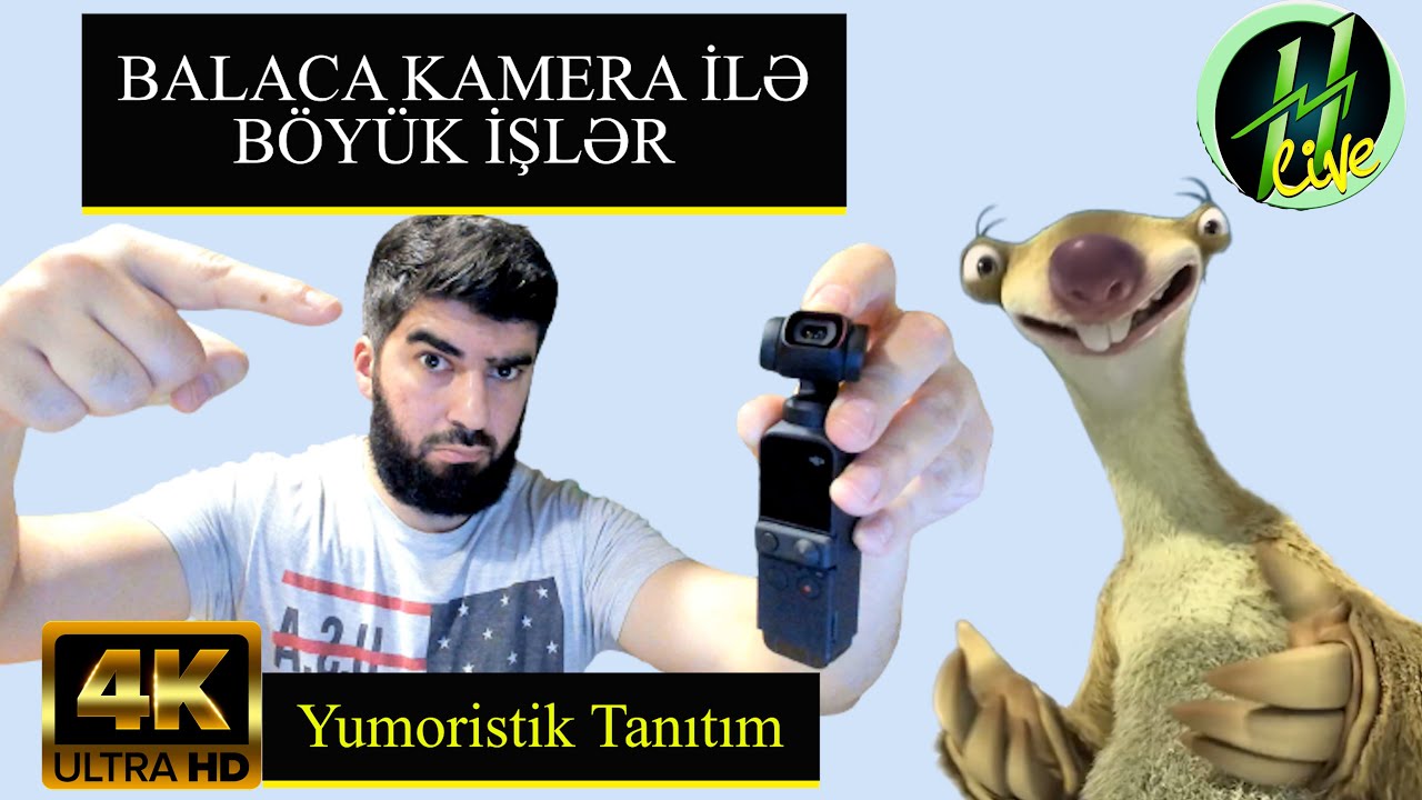 Cibə Sığan Kinokamera / Dji Pocket 2 / Harun Memmedov Yumoristik Tanıtım