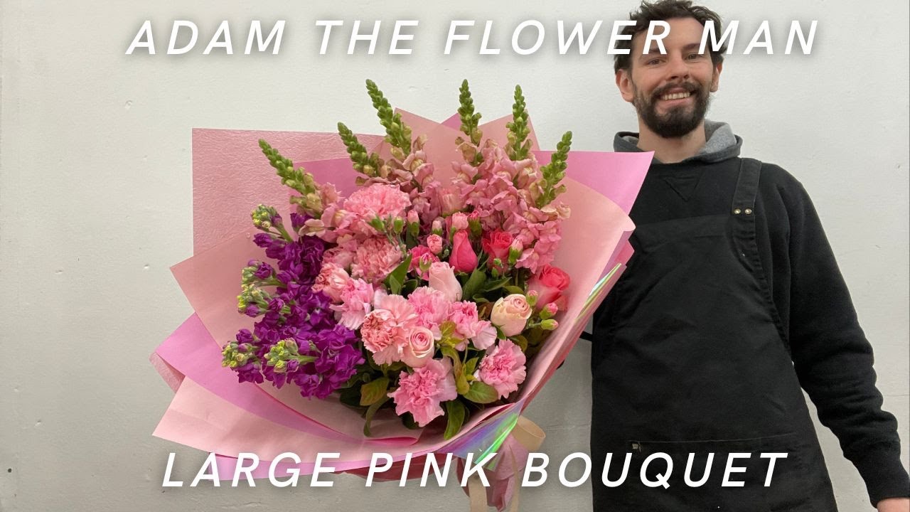Hand-tied Bouquet and Wrapping | How To Front Facing Design | Flower Bouquet and Wrapping Ideas